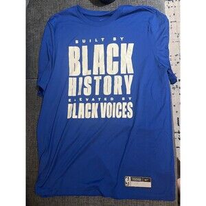 Nike NBA team issued black history basketball shirt
